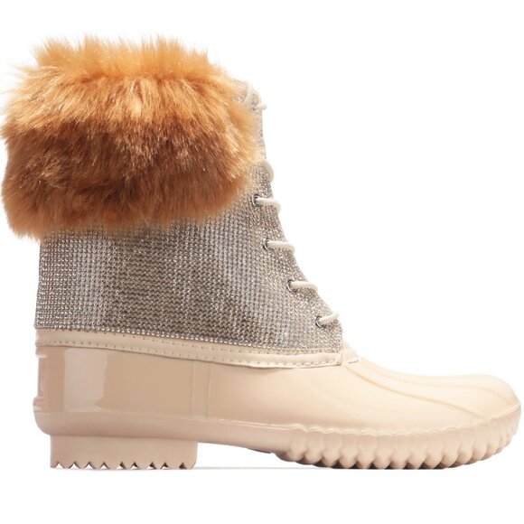 DIAMONTE HIGHER LIMITS BOOTIES-NUDE - Picture 2 of 7